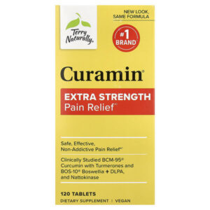 Curamin®, обезболивающее средство, 120 таблеток — Terry Naturally