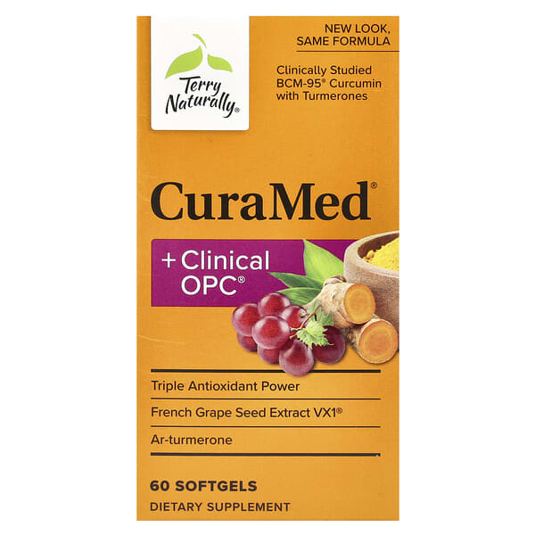 eur15506_v_52.jpg CuraMed + Clinical OPC, 60 мягких таблеток — Terry Naturally