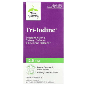 Tri-Iodine®, 12,5 мг, 180 капсул — Terry Naturally