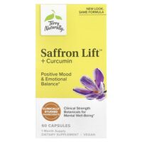 Saffron Life + куркумин`` 60 капсул — Terry Naturally