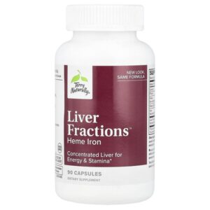 Liver Fractions, 90 капсул — Terry Naturally