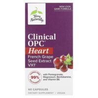 Clinical OPC, OPC, для здоровья сердца, 60 капсул — Terry Naturally