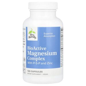 Биоактивный магниевый комплекс с P-5-P и цинком, 120 капсул — Terry Naturally