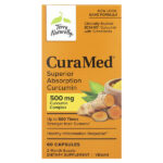 CuraMed, куркумин для улучшенной усвояемости, 500 мг, 60 капсул — Terry Naturally