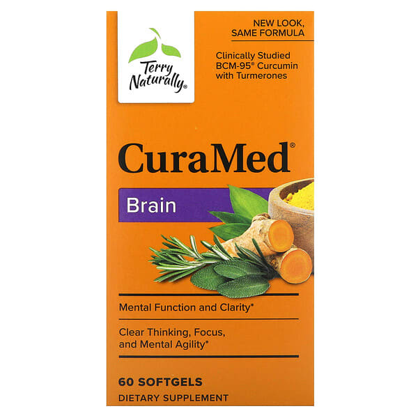 eur30206_v_28.jpg CuraMed, для мозга, 60 капсул — Terry Naturally