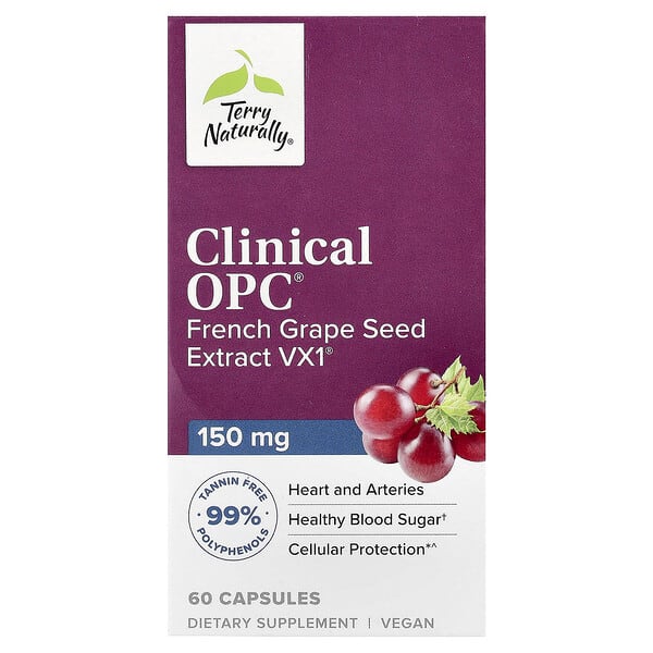 eur33606_v_84.jpg Clinical OPC®, 150 мг, 60 капсул — Terry Naturally