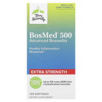 BosMed 500, босвеллия, улучшенная формула, 500 мг, 120 капсул — Terry Naturally