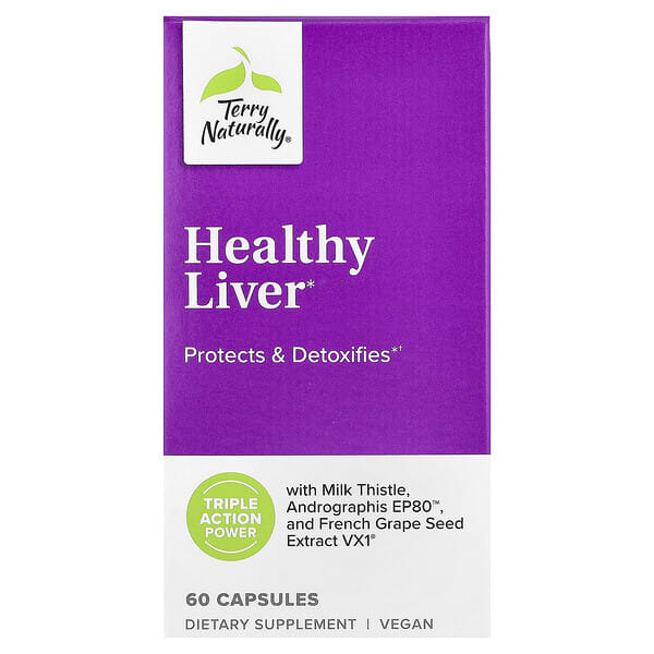 eur34406_v_44.jpg Healthy Liver, 60 капсул — Terry Naturally