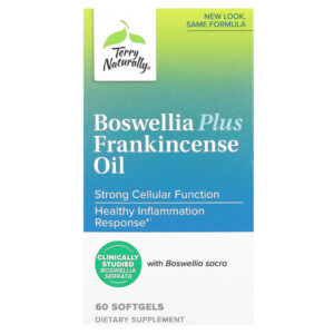 Boswellia Plus с маслом ладана, 60 капсул — Terry Naturally