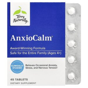 AnxioCalm®, 45 таблеток — Terry Naturally