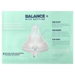 Balance+, флаконы, широкая, для детей от 0 месяцев, медленный поток, 3 флакона по 150 мл (5 унций) — Evenflo Feeding — изображение 2