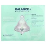 Balance+, флаконы, широкая, от 0 месяцев, медленное поток, 3 флакона по 270 мл (9 унций) — Evenflo Feeding — изображение 2