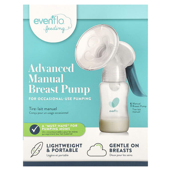 eve00318_v_55.jpg Усовершенствованный ручной молокоотсос, 1 шт. — Evenflo Feeding