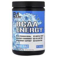 BCAA Energy®, со вкусом голубой малины, 270 г (9,52 унции) — EVLution Nutrition