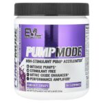PumpMode®, Non-Stimulant Pump Accelerator, яростный виноград, 174 г (6,14 унции) — EVLution Nutrition