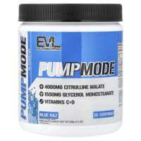 PumpMode®, голубая малина, 258 г (9,1 унции) — EVLution Nutrition