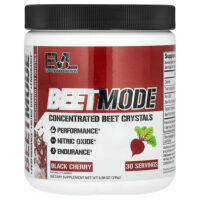 BeetMode, кристаллы концентрированной свеклы, черешня, 195 г (6,88 унции) — EVLution Nutrition
