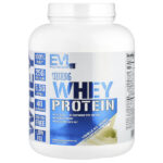 100% сывороточный протеин, ванильное мороженое, 2,268 кг (5 фунтов) — EVLution Nutrition