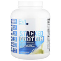Stacked Protein, ванильное мороженое, 2268 кг (5 фунтов) — EVLution Nutrition