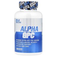 альфа-ГФХ, 60 растительных капсул (300 мг в 1 капсуле) — EVLution Nutrition