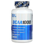 BCAA1000, 60 растительных капсул — EVLution Nutrition