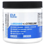 L-аргинин + l-цитруллин, без добавок, 150 г (5,29 унции) — EVLution Nutrition