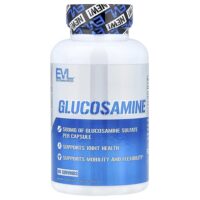 Глюкозамин, 500 мг, 90 растительных капсул — EVLution Nutrition