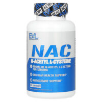 NAC, 600 мг, 60 растительных капсул — EVLution Nutrition