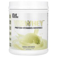 VitaWhey™, ванильное мороженое, 554 г (19,5 унции) — EVLution Nutrition