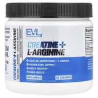 креатин и L-аргинин, без добавок, 200 г (7,05 унции) — EVLution Nutrition