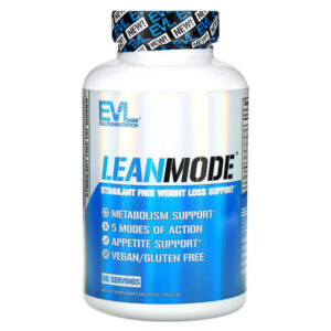 LeanMode, добавка для поддержки снижения веса без стимуляторов, 150 растительных капсул — EVLution Nutrition