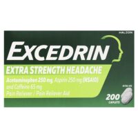 Excedrin, от головной боли, 200 капсул