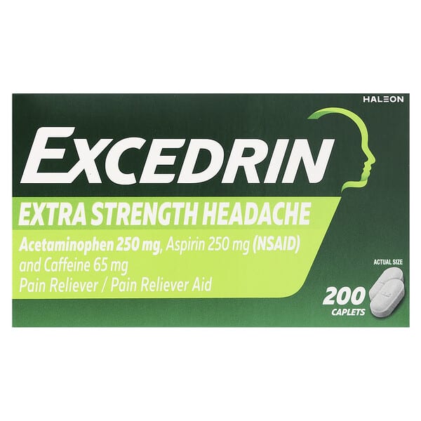 exe10492_v_49.jpg Excedrin, от головной боли, 200 капсул