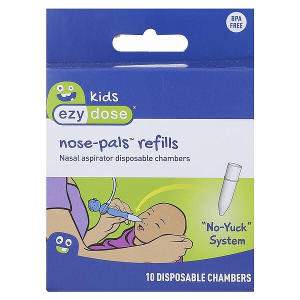 ezd01160_v_10.jpg Kids, сменные капсулы Nose-Pals, 10 одноразовых стаканов — Ezy Dose