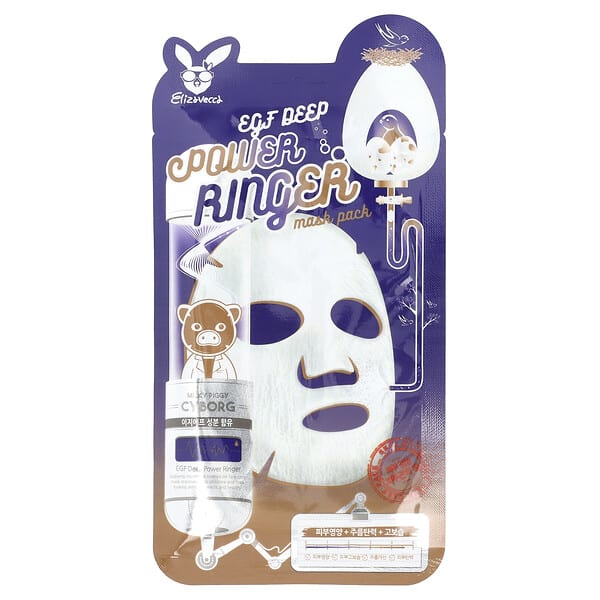 ezv01578_v_2.jpg EGF Deep Power Ringer Beauty Mask Pack, 1 шт., 23 мл (0,78 жидк. Унции) — Elizavecca