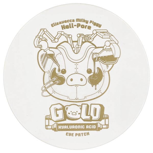 ezv03289_v_60.jpg Milky Piggy, Hell-Pore, патчи для глаз с гиалуроновой кислотой, 60 шт., 90 г (3,17 унции) — Elizavecca