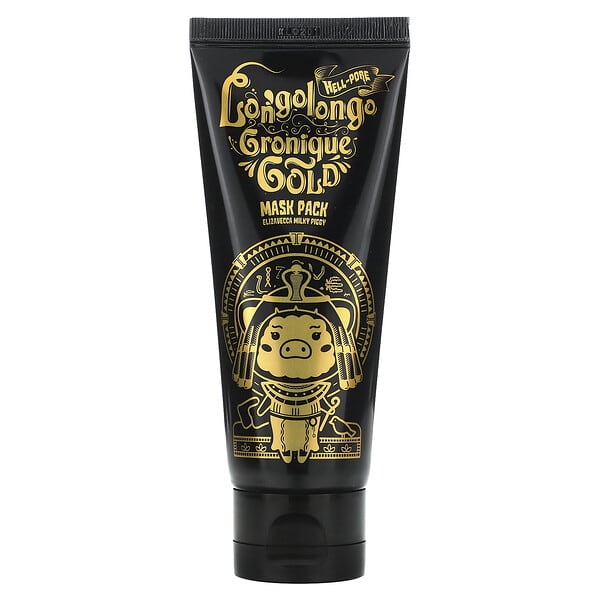 ezv90341_v_27.jpg Milky Piggy, Hell-Pore Longolongo Gronique Gold, маска для лица, 100 мл (3,38 жидк. унции) — Elizavecca