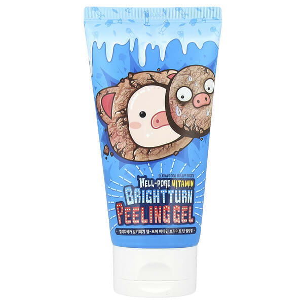 ezv90932_v_36.jpg Milky Piggy, Hell-Pore Vitamin Brightturn, гель-пилинг с витаминами, 150 мл (5,07 жидк. унции) — Elizavecca