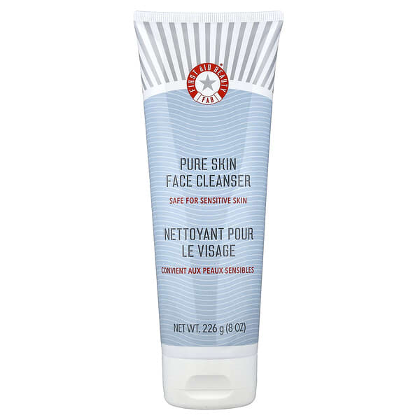 fab00541_v_8.jpg Pure Skin, очищающее средство для лица, 226 г (8 унций) — First Aid Beauty