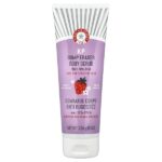 Bump Eraser, скраб для тела, с 10% АГК, свежая клубника, 226 г (8 унций) — First Aid Beauty