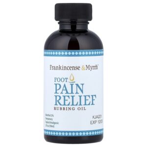 Frankincense & Myrrh, втирающее масло для облегчения боли в ногах, 59 мл (2 жидк. унции)