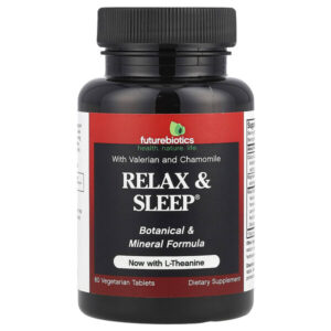 Relax & Sleep® с L-теанином, 60 вегетарианских таблеток — Futurebiotics