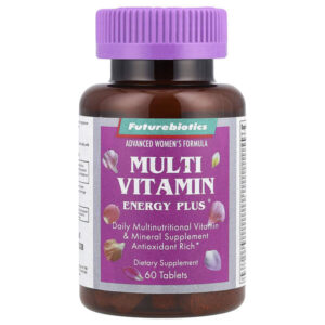 Advanced Women's Formula, мультивитамины Energy Plus, 60 таблеток — Futurebiotics