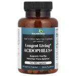 Longest Living Acidophilus +, 100 вегетарианских капсул — Futurebiotics