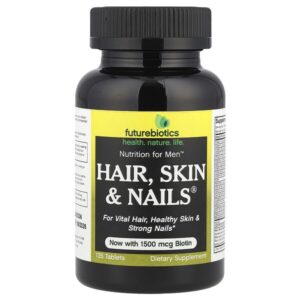 Nutrition For Men™, Hair, Skin & Nails®, 135 таблеток — Futurebiotics