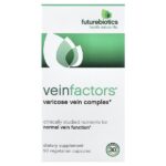 VeinFactors®, противоварикозный комплекс, 90 вегетарианских капсул — Futurebiotics