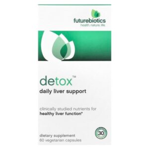 Detox, ежедневная поддержка печени, 60 вегетарианских капсул — Futurebiotics