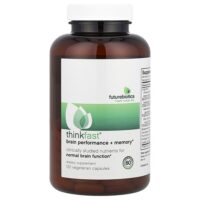 Thinkfast®, «Эффективность мозга и память», 120 вегетарианских капсул — Futurebiotics