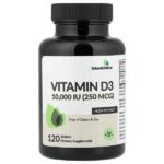 витамин D3, 250 мкг (10 000 МЕ), 120 таблеток — Futurebiotics