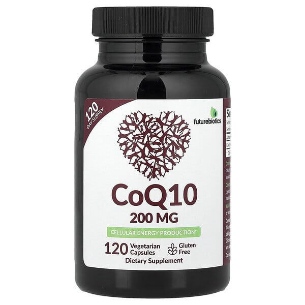 fbs50322_v_8.jpg коэнзимQ10, 200 мг, 120 вегетарианских капсул — Futurebiotics